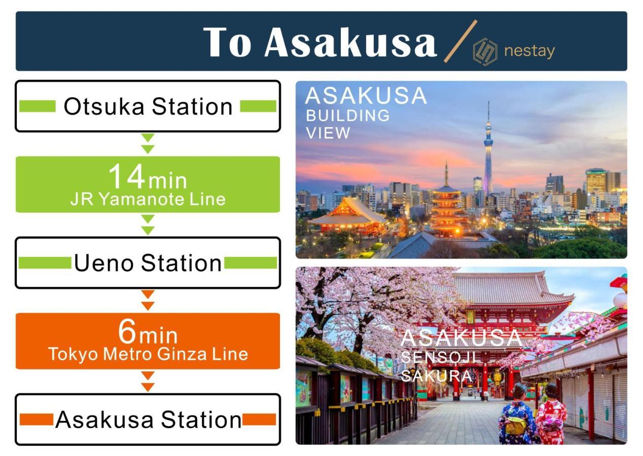 Nestay Villa Tokyo Otsuka Luaran gambar