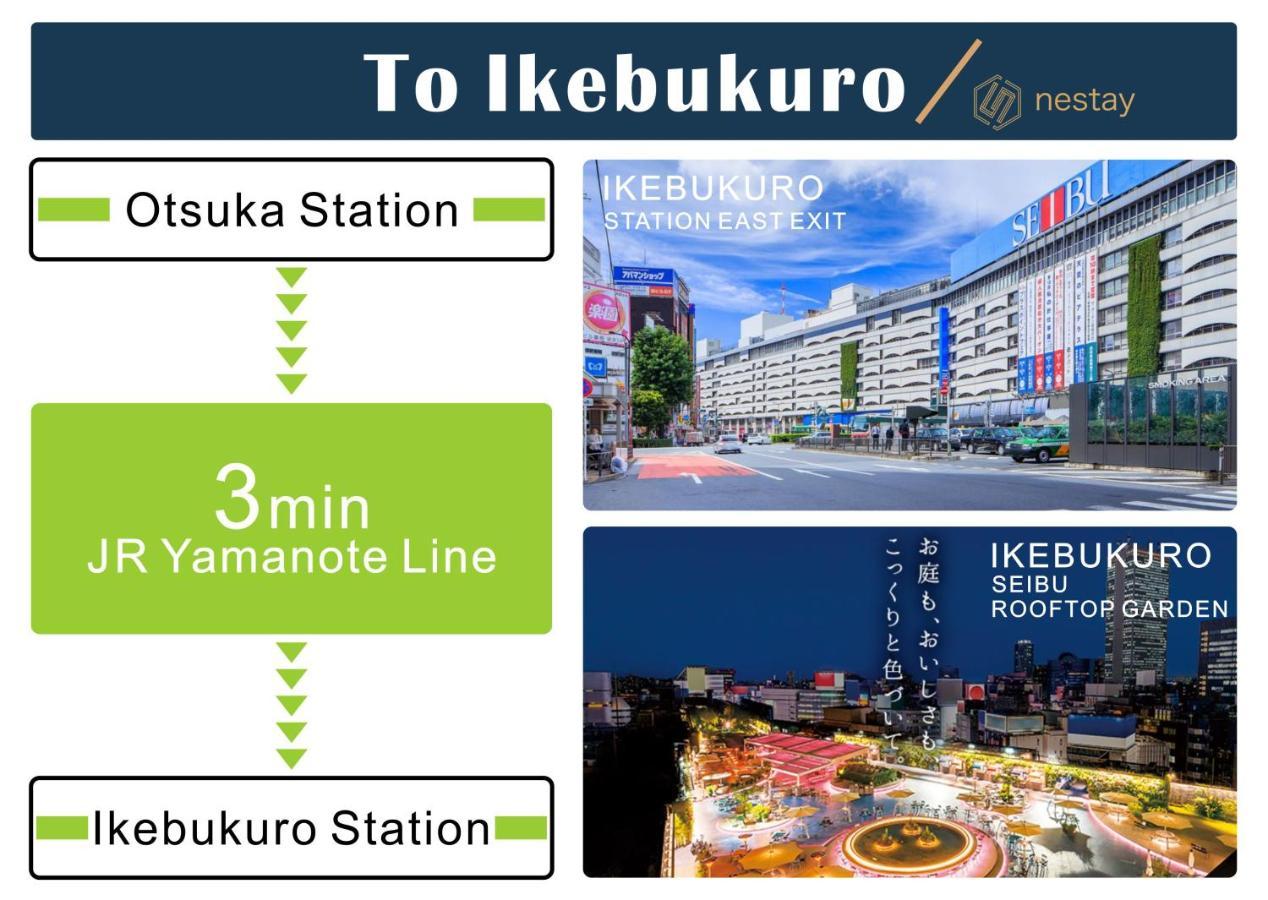 Nestay Villa Tokyo Otsuka Luaran gambar