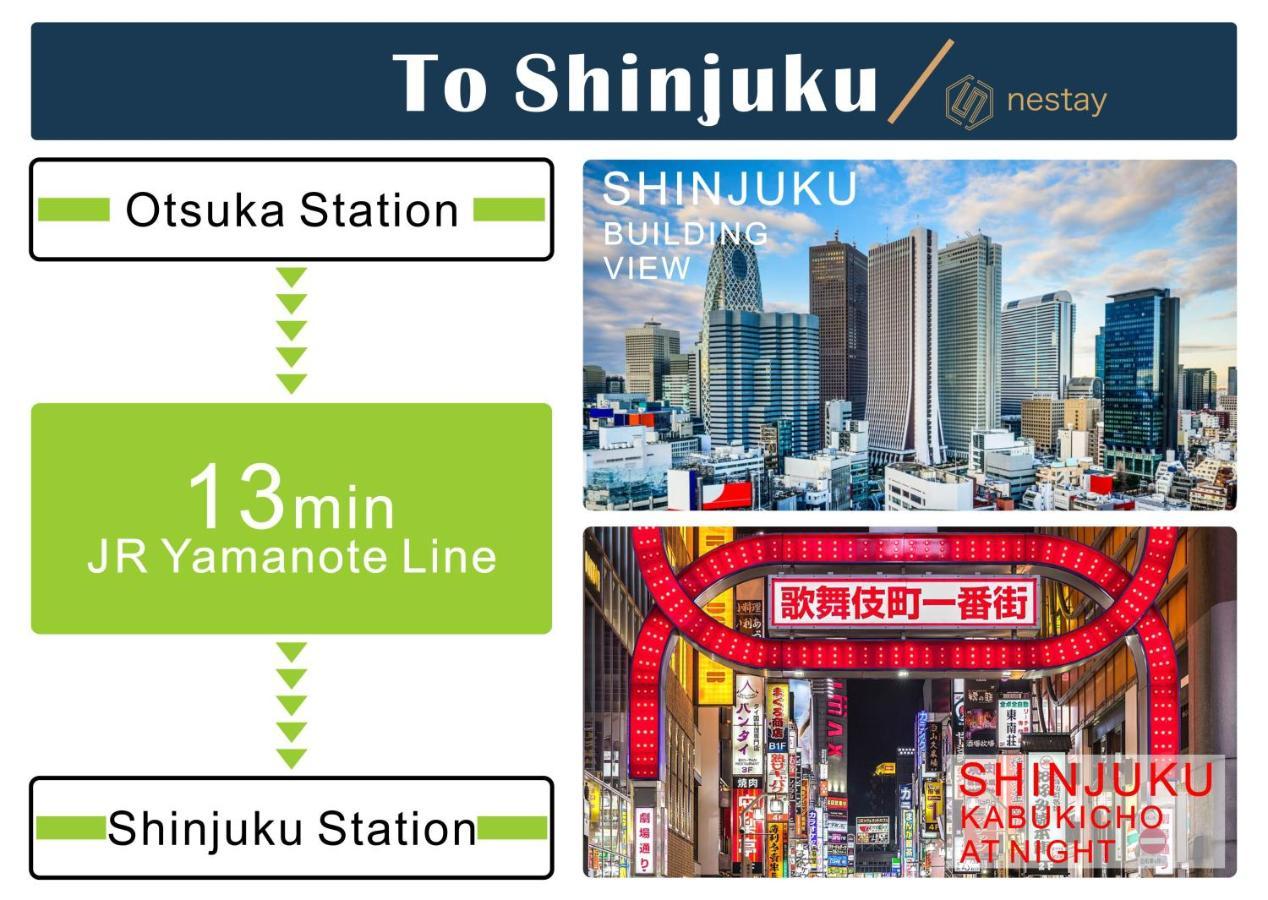 Nestay Villa Tokyo Otsuka Luaran gambar